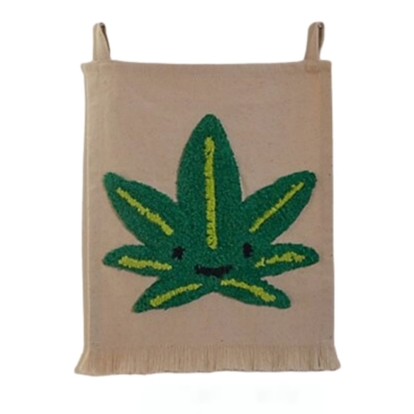 UO Mini Tufted Flag Textured Tapestry - Picture 1 of 5